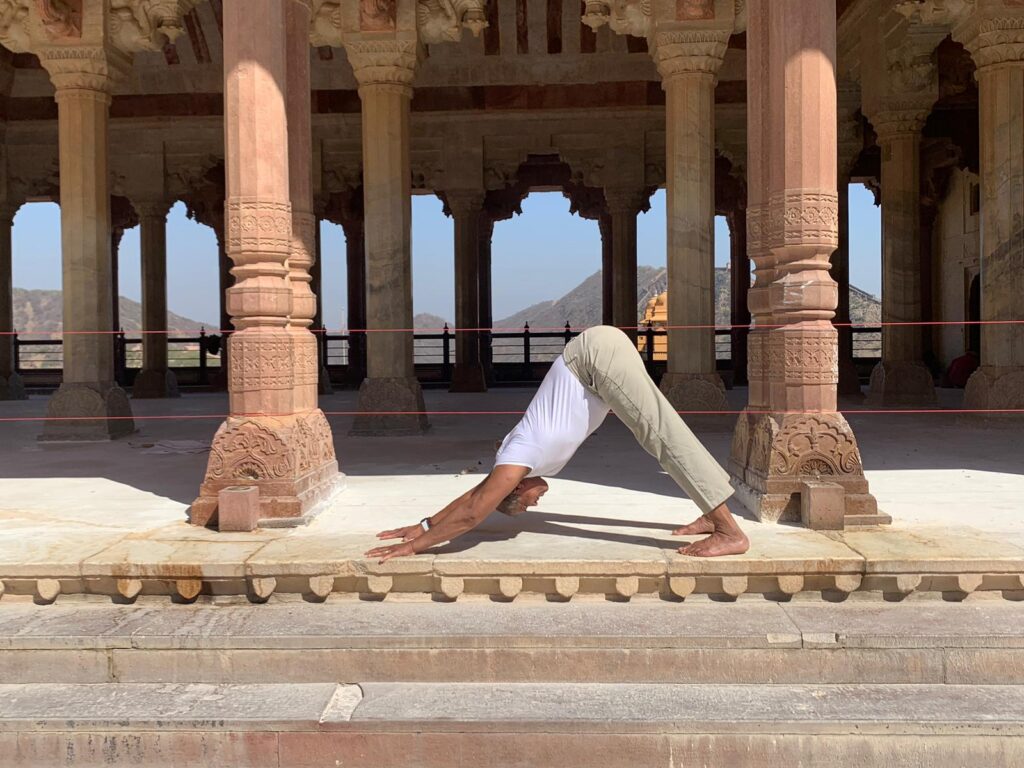 Yoga at Agra fort 2023